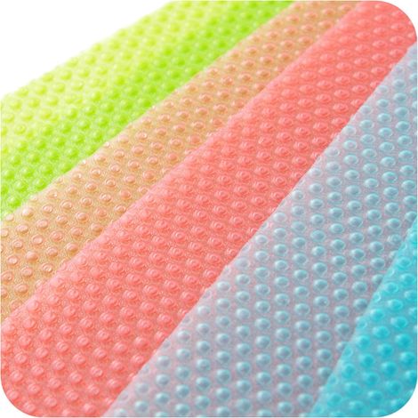 Lot de 12 tapis de protection lavables pour réfrigérateur, accessoires de rangement pour congélateur, étagères en verre, étagères métalliques, placards et tiroirs de cuisine. (1/5)