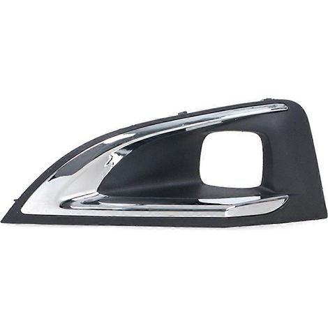 Cubierta de faro antiniebla inferior de la rejilla del parachoques delantero del coche sin orificio para sensor, embellecedores de cubierta de faro antiniebla para Peugeot 4008 5008 GT izquierdo (1/5)