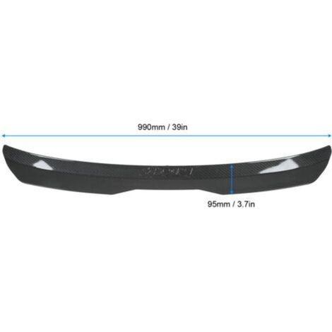 Spoiler posteriore universale per tetto auto, ricambio in fibra di carbonio per Mercedes-Benz Classe A -Crezuo