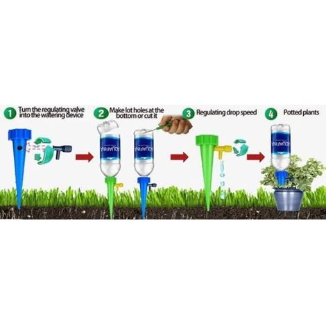 30-teiliges Tropfbewässerungsset, einstellbares automatisches Bewässerungssystem für Zimmer- und Gartenpflanzen (1/5)