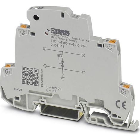 Phoenix Contact 2906848 TTC-6-TVSD-C-24DC-PT-I Scaricatore di sovratensioni 1 pz.