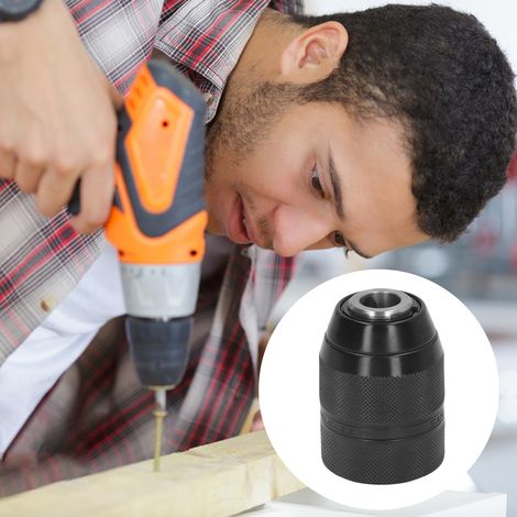 Sanou 2,0–13 mm 1/2–20UNF Ganzmetall-Bohrfutter mit manueller Verriegelung und Selbstverriegelung (1/5)