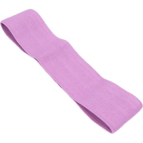 Lot de 1 Bande Élastique de Fitness Polyvalente, Bande de Résistance Antidérapante pour Étirements et Musculation, Violet (1/5)