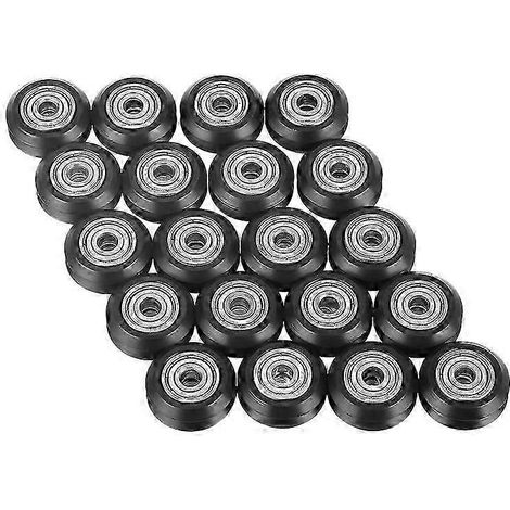 20 roues à rainure en V, alésage de 5 mm, roulement double 625 pour imprimante 3D (1/5)