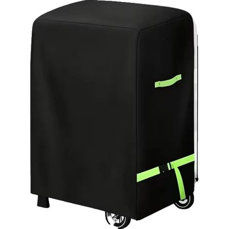 Housse de Barbecue, Résistante à l'Eau, Design Léger, Noir (7666109 cm) (1/2)