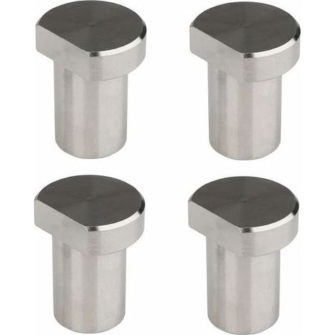 FENOPLASTICA4 pièces Serrage de Table à Bois 20 mm, Arrêt en alliage d'aluminium banc de travail pour chien pince pour chien, T Track travail du bois accessoires de banc de travail pour trou (1/4)