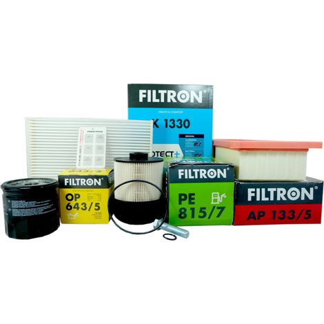 4 Filtros Filtron Dacia Dokker Lodgy 1.5 dCi 2012-