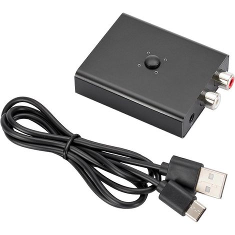 Adaptateur Audio Bluetooth 5.0 Récepteur sans Fil pour Enceintes avec Prise Jack 3.5mm (1/5)
