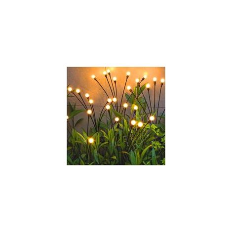 FLITI - 4-Piece Outdoor Solar Lights - 10 Warm White LEDs, IP65 Waterproof for Garden and Balcony (1/5)