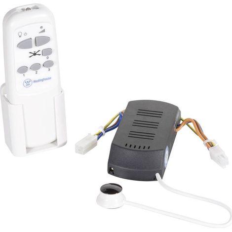 Ventilateur de plafond et télécommande infrarouge pour la lampe, Vitesse élevée (1/4)