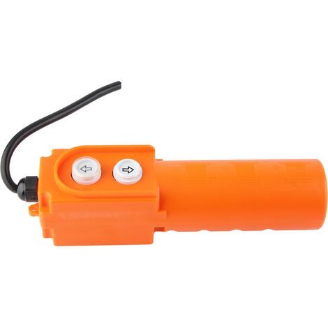 Grue à bouton-poussoir de levage et de descente, à réarmement automatique, étanche à l'eau et à la poussière, avec condensateur 220-380 V 30 µF (1/5)