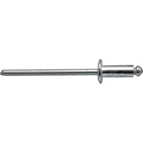 Rivetti ciechi a testa piatta 6x25mm, 250 pezzi. (1/2)