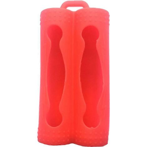 Étui souple en silicone protecteur pour batterie 18650, couverture anti-choc et durable
