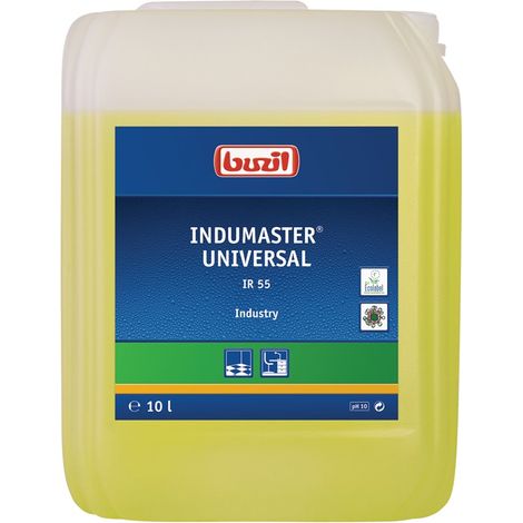 Nettoyant industriel INDUMASTER UNIVERSAL IR 55 10 l concentré bidon BUZIL (1/2)