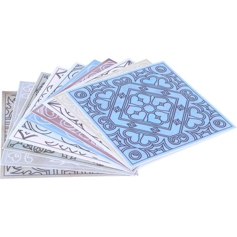 Lot de 10 autocollants muraux pour carrelage, imperméables et résistants à l'huile, auto-adhésifs, pour la décoration de la cuisine. (1/5)