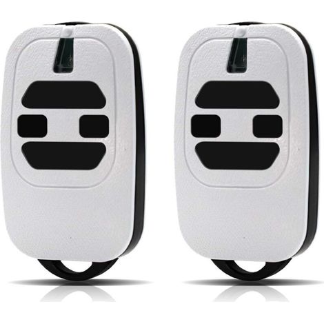 Télécommande 433,92 MHz pour portail et porte de garage – Compatible avec systèmes DEA GTI2/4 GT2/4 Mio TR2/4 TR2N/4N – Lot de 2
