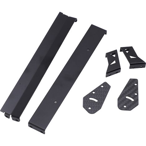 Heckflügel aus Aluminiumlegierung für RC-Onroad-Driftwagen im Maßstab 1:10 (1/5)