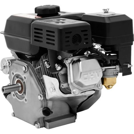 Moteur à essence, 7,5 ch, démarrage électrique, noir (1/2)