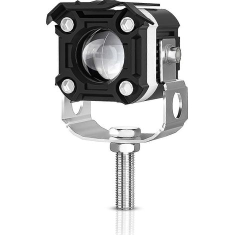Motorrad-LED-Fahrscheinwerfer, 60 W, 6000 lm, 6000 K/3000 K, superhelle gelb-weiße Scheinwerfer, wasserdicht