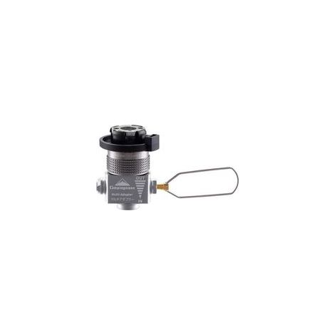 Adaptateur propane vers butane, adaptateur de réservoir de gaz portable pour extérieur, levier de vitesses pour bidon de camping, vanne de ventilation pour bidons (1/5)