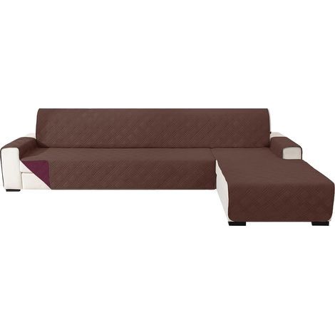 Reversible Corner Sofa Cover, 4 Seater with Armrests, Non-Slip, Washable, for Living Room (1/5)