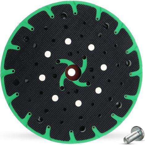 150-mm-Schleifteller – Staubabsaugplatte, kompatibel mit Festool Rotex RO, ETS 150, ETS EC 150, LEX – Zum Schleifen ebener und gewölbter Oberflächen – Wancle (1/5)