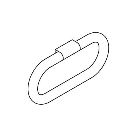HEWI 477.09B300 95 Anneau porte-serviette Ser 477, mat, Ø:28 (1/3)