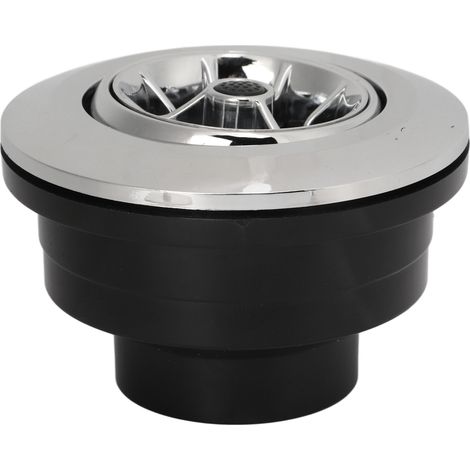 Bouche d'aération ronde de toit pour camping-car, déflecteur de ventilation clim, sortie d'air en plastique pour véhicules utilitaires, pièce de rechange, noir, 1 unité (1/5)