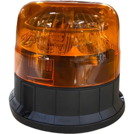 Gyrophare LED GALAXY - A visser, lumière flash ambre, 10-30V (1/5)