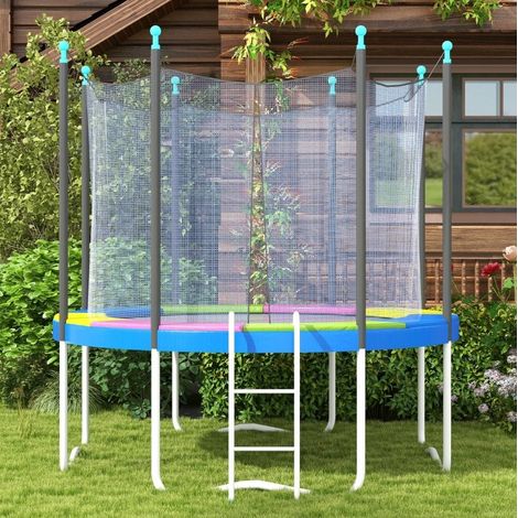 Protezione bordo trampolino Ø244x30 cm, impermeabile e resistente al sole, plastica multicolore (1/5)