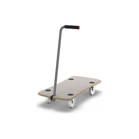 Rodador de transporte STAR CARRIER ECO  tablero de MDF  L x A (1/5)
