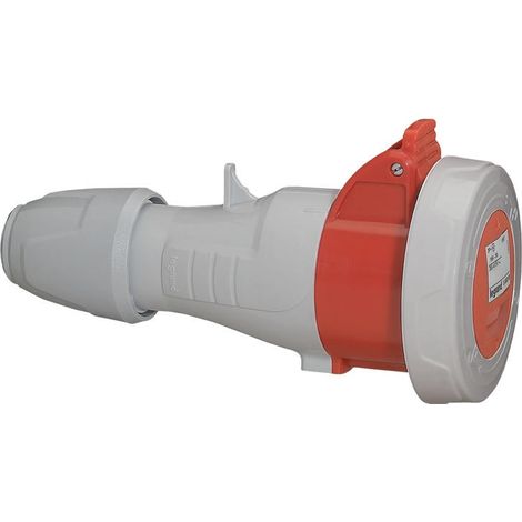 Prise mobile P17 IP66/67 16A 380V à 415V 3P+N+T LEGRAND 555309 (1/2)