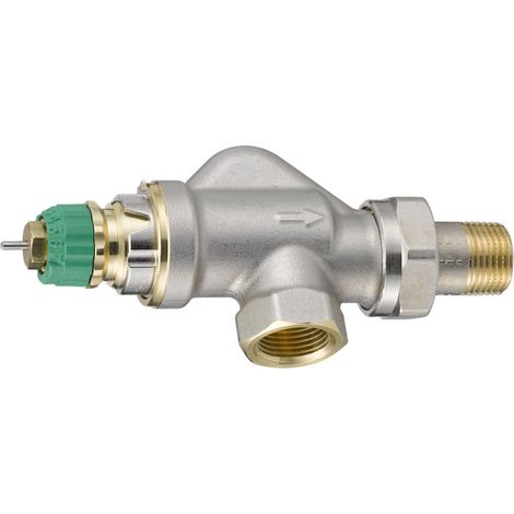 Danfoss Dynamic Valve RA-DV 10 indipendente dalla pressione, R 3/8, Assiale,nichelato, 013G7709