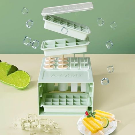 Eiswürfelform-Set Eiswürfel und Eiscreme Wasser R (1/5)