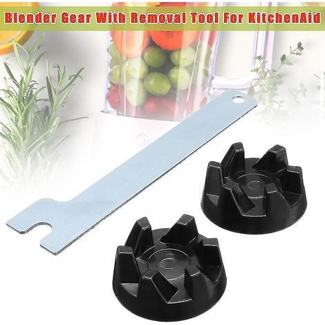 Ahlsen 2 Pcs Blender Rubber Coupler Gear avec outil de retrait pour Kitchenaid 9704230 (1/5)