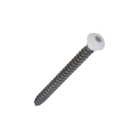 Vis de pose en rénovation menuiserie pvc - Teinte : Noir - MUSTAD