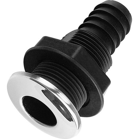 Nylon water outlet, plastic water outlet, boat accessories, 3/4-inch boat and ship accessories