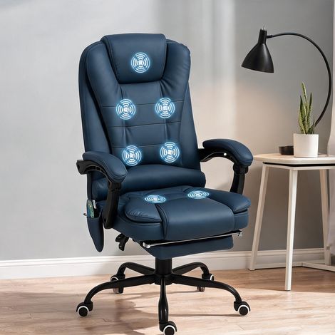 Chaise de bureau en similicuir mousse 67 x 67 x 121 cm (1/5)