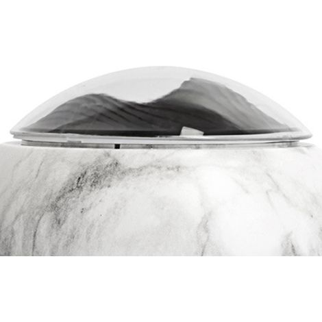 100-ml-Aroma-Diffusor, geräuscharm, stabil, ansprechendes Design, USB-Aroma-Luftbefeuchter für Auto, Schlafzimmer, Marmoroptik (1/5)