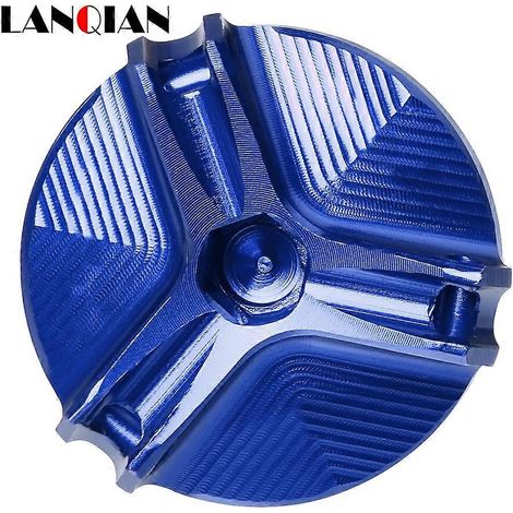 Aplicable a DUCATI HYPERMOTARD 1100 MONSTER 1100 EVO MULTISTRADA 1000/1100S STREETFIGHTER 1098 S/840 Tapa del tapón de llenado de aceite del motor (azul) (1/5)