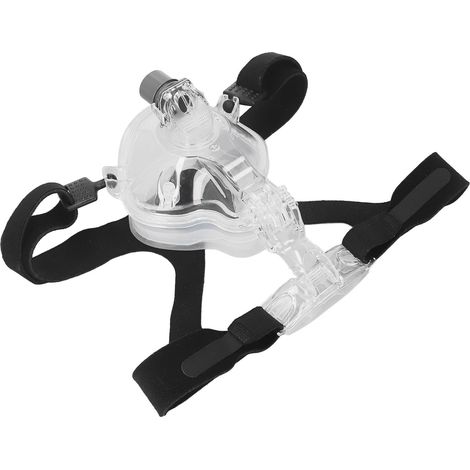 Masque facial complet avec bandeau comme pièce de rechange pour ventilateurs, compatible avec Respironics ComfortFull 2 S. (1/5)