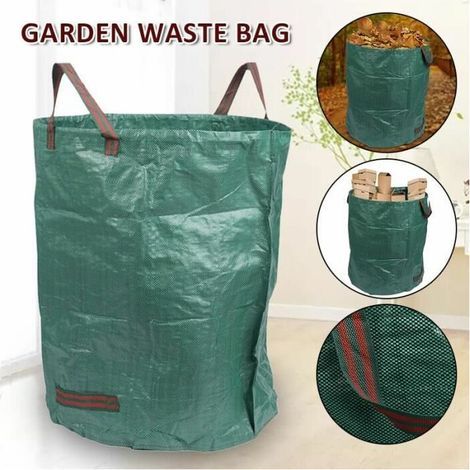 Royaluxe - Gartengeräte, großer Gartenabfallsack, 272 Liter, praktisch und komfortabel (1/4)