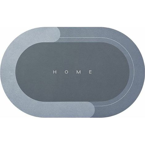 Tapis de Sol Super Absorbant,Tapis de Salle de Bain antidérapants,Tapis de Sol Super Absorbant Tapis Doux Tapis de Salle de Bain antidérapant Tapis De Bain Sèche Rapide,Doux Et Conforta (1/4)