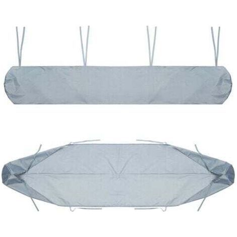 4 m Sac de Protection pour Store Banne(Gris),Housse de Protection Anti-poussière pour auvent de terrasse Noir Housse de Rangement pour cour et jardin (1/4)