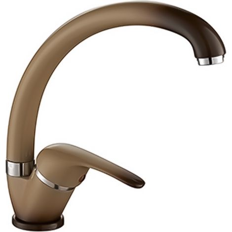 Rubinetto cucina a canna alta in ottone terra di Francia Remy (1/2)