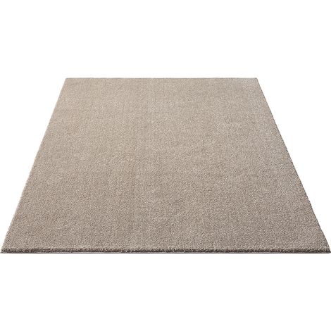 FLOORNOVO Hochflor Teppich Läufer einfarbig - 250 x 80 cm - Besonders Weicher Teppich Wohnzimmer & Badezimmerteppich - Pflegeleicht - vielseitig einsetzbar im Innenbereich (1/2)