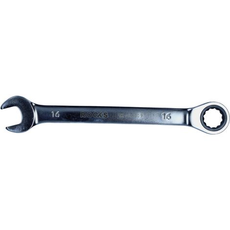 Chiave combinata ROOKS 16 mm con cricchetto (OK-01.6009) (1/3)