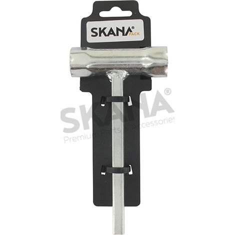 Chiave per candela da 19 x 21 mm con quadrato di scarico maschio da 9,5 mm per motore Briggs & Stratton.