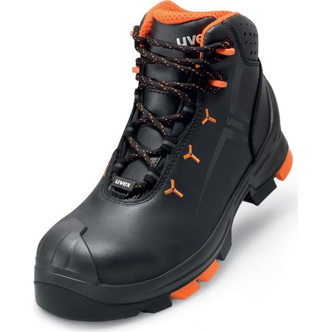 uvex Sicherheitsstiefel S3 SRC uvex 2 aus Leder, uvex xenova Kunststoffkappe, Weite 12, Größe 38