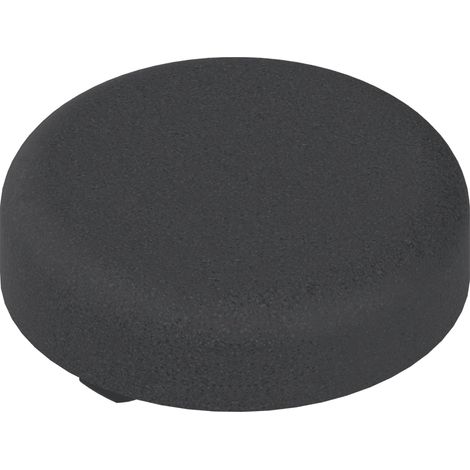 BLUM CLIP top Topfabdeckung - Glastürscharnier rund, Kunststoff schwarz (1/3)